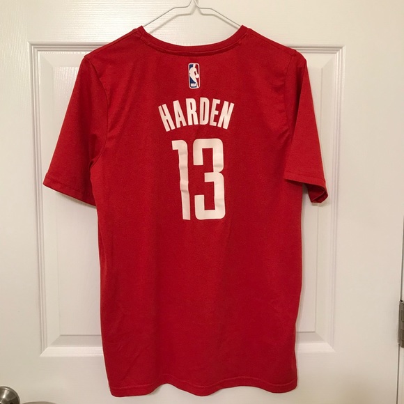 Adidas James Harden Houston Rockets Dri Fit T-Shirt Jersey - Picture 4 of 5